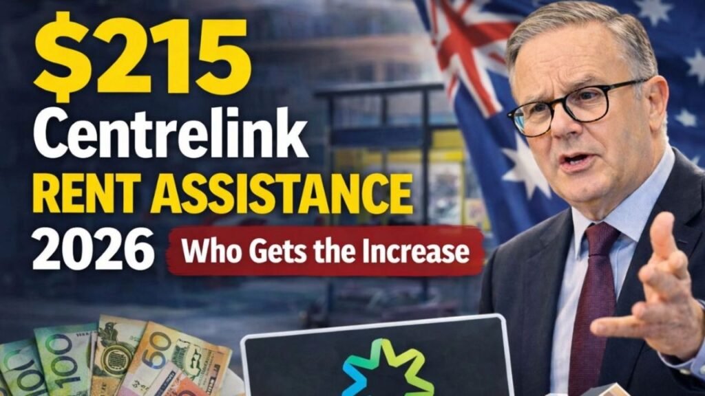 $215 Centrelink Rent Assistance 2026: Who Gets the Increase and How Payments Are Calculated