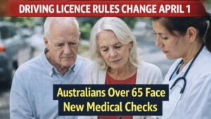 Driving Licence Rules Change April 1, 2026 – Australians Over 65 Face New Medical Checks