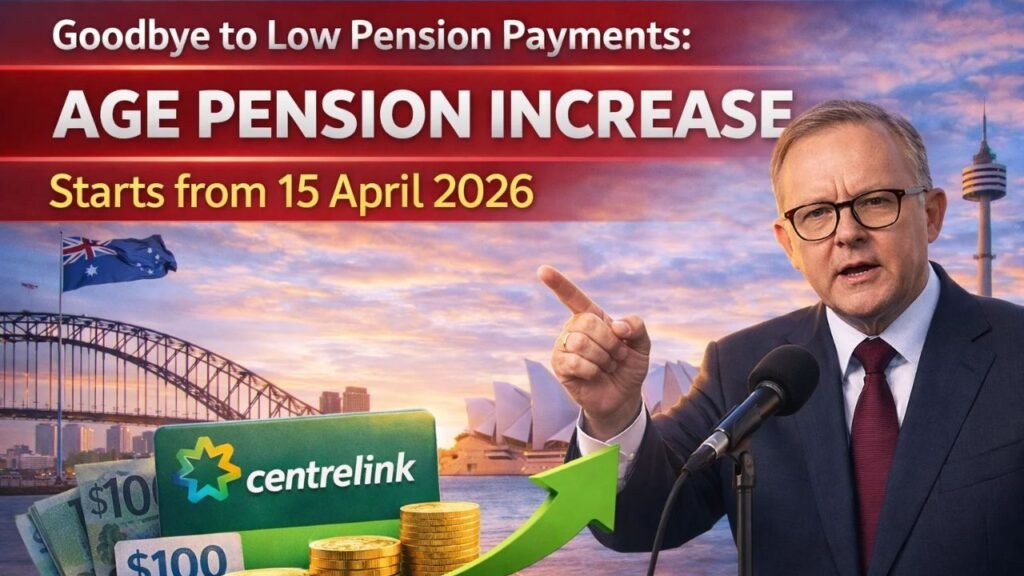 Goodbye to Low Pension Payments: Age Pension Increase Begins 15 April 2026