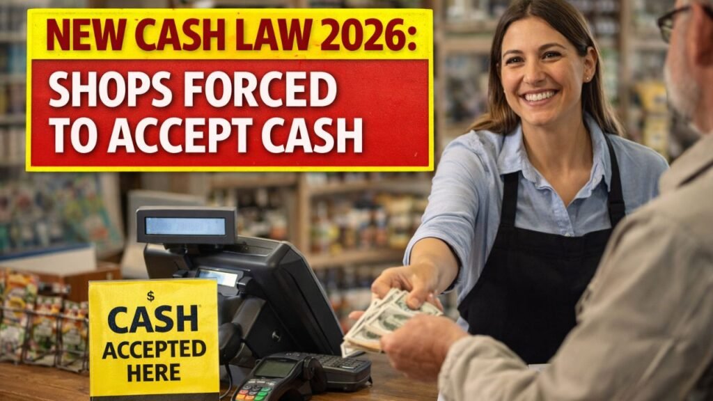 New Cash Law 2026: Mandatory Cash Acceptance and Its Impact on Everyday Spending