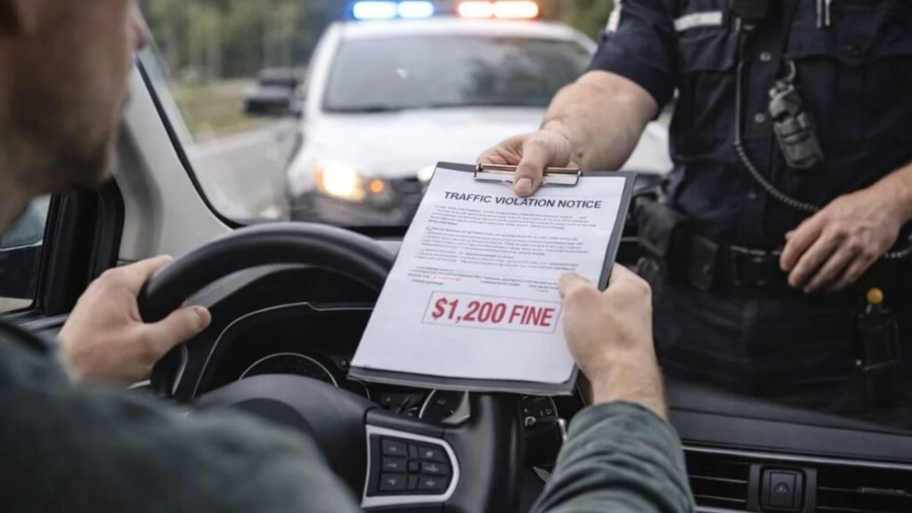 New Road Safety Rules 2026: Drivers Face Fines Up to $1,200 Under Tougher Enforcement